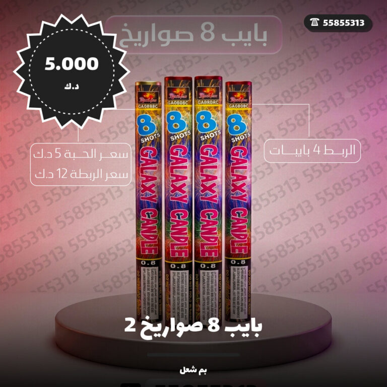 بايب 8 صواريخ 2: السعر والمواصفات الكاملة